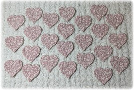 Vintage Cutter Quilt FeedSack Heart Applique Die Cuts Ashley Shabby Hear... - £10.98 GBP