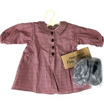 American Girl Doll Kirsten Housecoat Wool Sockor Slippers Sweden Pleasant Co Vtg - £62.11 GBP