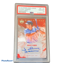 Johnny Damon Autograph Red Sox 2018 Diamond Kings Auto PSA 10 Gem Signature HOF - £178.60 GBP