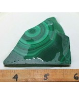 Zaire African Malachite Slab Great for Cabbing Jewelry Crafts - $10.00