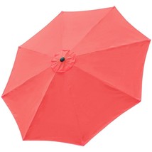 10Ft Universal Replacement Umbrella Canopy Top Cover Uv30+ Outdoor Patio Beach - £51.15 GBP