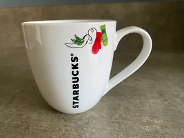 Starbucks Christmas Coffee Tea Mug Red and Green Mittens 2011 - £3.77 GBP