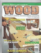 Better Homes and Gardens Wood Back Issue Magazine August 1995 Issue 80 - £15.66 GBP