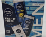 Nivea Men Keep It Fresh Shower Gel Trio - $31.94