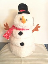 16&quot; Animated Up Down Musical &quot;Frosty the Snowman&quot; Color Changing Snowman - $29.99