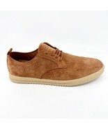 Clae Ellington Blowfish Brown Mens Casual Suede Premium Sneakers - $59.95