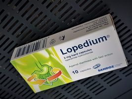 5 PACK Lopedium  10 capsules for diarrhea Sandoz- tracking number - £43.98 GBP