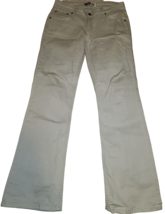 Levi&#39;s Signature Low-Rise Bootcut Jeans - Cream (Size 6 M) - £16.23 GBP