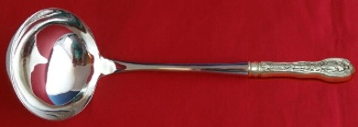 Mythologique by Gorham Sterling Silver Soup Ladle HH w/ Stainless Custom 10 1/2" - $157.41
