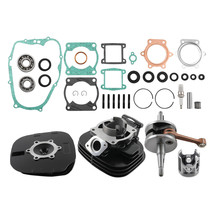 Piston Cylinder Crank Gaskets Seal Rebuild Kit for Yamaha Blaster 200 19... - $164.32