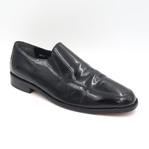 Stacy Adams Men Slip On Moc Toe Loafers Size US 8.5M Black Patent Leather - $17.81