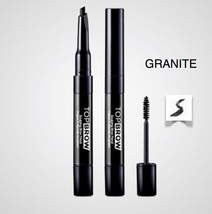 Kiss N.Y Professional Top Brow Sculpting Brow Pencil &amp; Mascara KBSP04 Granite - £7.07 GBP