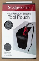 ScalpMaster Heat Resistance Silicone Tool Pouch SC-9012 7 14&quot; X 5&quot; X 2 1/2&quot; - $12.99