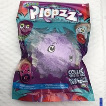 Plopzz Orb Oddities Toy New In Package Squeeze Ball Furry Sensory Purple Monster - £9.83 GBP