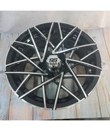 BLEM Rhox Red Hawk RX395 For ET-25 Machined Gloss Black 15x7 Golf Cart W... - $168.59 CAD