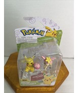 Pokemon Battle Figure Pack Pikachu &amp; Deerling Spring Form 2025 Easter Ja... - $17.63