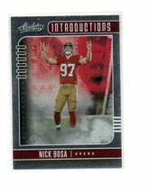 2019 Absolute Introductions #16 Nick Bosa Rookie 49ers - £1.01 GBP