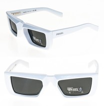 PRADA SYMBOLE Runway White Futuristic Rectangle Unisex PR 24YS Sunglasses 24Y - £299.87 GBP