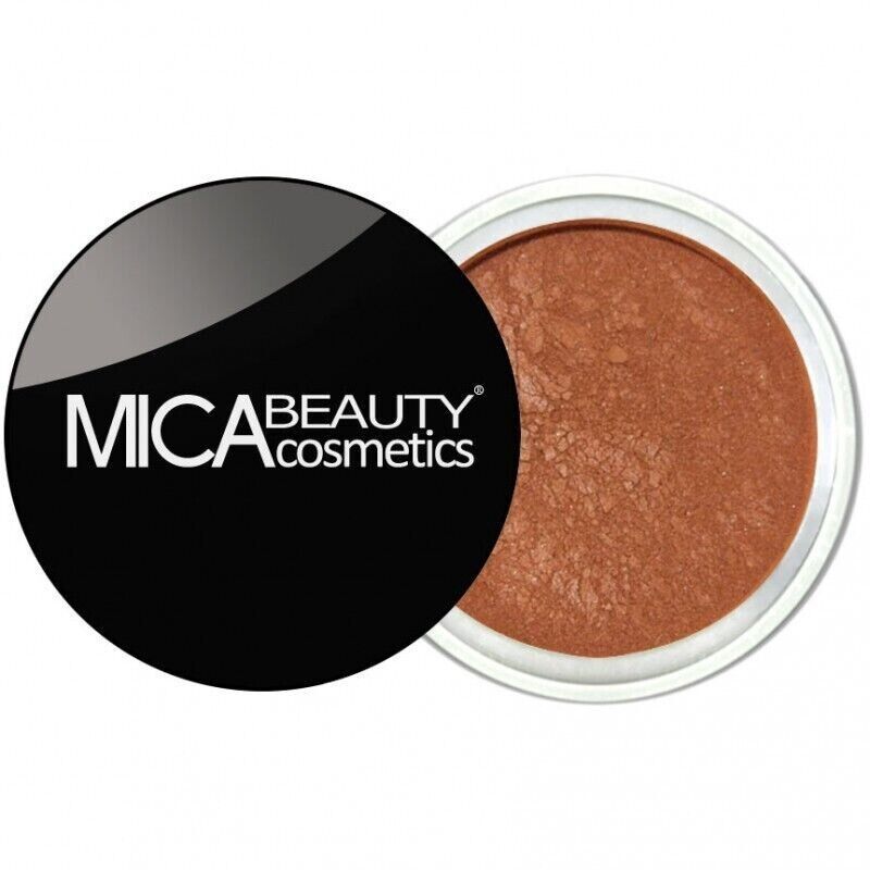 MICA BEAUTY Mineral Eye Shadow Glitter SIENNA 73 Earth Brown Full Size 2... - $19.31