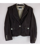 New York Clothing Co. Women&#39;s One Button Double Pocket Career Blazer Siz... - $310.91 MXN