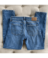 American Eagle Slim Straight Blue Jeans 30 x 32 30.5 - $358.25 MXN
