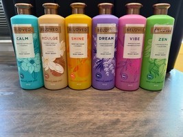 18oz Beloved Zen Calm Indulge Shine Vibe Dream Aloe Vera Vegan Body Wash... - $186.86 MXN