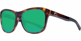 Costa Del Mar VLA 10 OGMGLP Vela Sunglasses Shiny Tortoise Green Mirror ... - $133.99