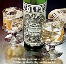 Martini And Rossi Vino Vermouth Secco 1980 Advertisement Distillery DWEE25 - £23.83 GBP
