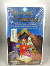 The Story of Christmas VHS Animated Cartoon Baby Jesus 1994 Clamshell Se... - £3.98 GBP