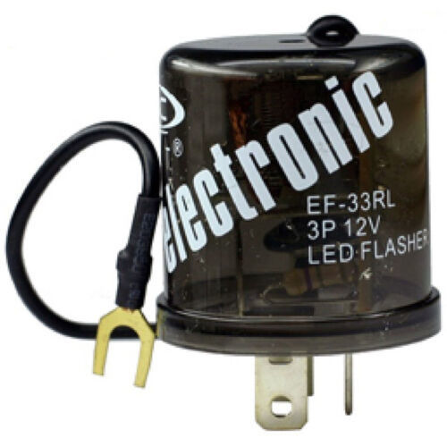 3 Pin Prong 12V Terminal Relay Electronic LED Flasher Switch Turn Signal... - $16.95