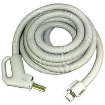 Central Vacuum Hose 35ft Dual Switching Hose Crushproof Direct Connect Gas Pump - £197.20 GBP