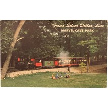 Vintage Postcard locomotive train Frisco Silver Dollar RR, Marvel Cave Park - £7.46 GBP