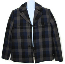 Timberland Traveler Mountain Men's Insulated Wool Dock Coat Jacket Sz L, 8446J - $80.99