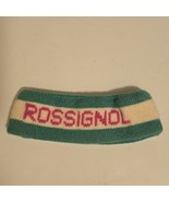 Vintage 1980s Rossignol Headband Ski Snowboard Spell out Pink Blue White... - $1,295.12 MXN