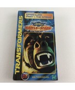 Transformers Beast Machines VHS Tape The Strike Battle For The Spark Vin... - $17.77