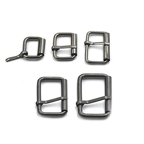 Bluemoona 10 Pcs - 50mm Single Prong Roller Clasp Buckles Fot Belt Strap Fabric