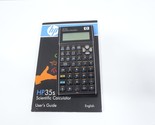 Hewlett-Packard HP 35s Scientific Calculator EXCELLENT With Manual - $233.99