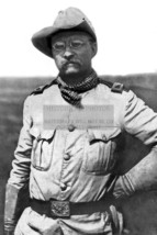 President Theodore &quot;Teddy&quot; Roosevelt Rough Rider In Uniform 4X6 Photo - $8.99