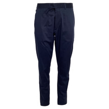 Louis Vuitton Logo Buckle Slim-Fit Trousers In Cotton Men Blue Size 42 - £409.15 GBP