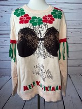 Ugly Christmas Sweater XXL Mens 2XL Mele Kalikimaka Knit Alex Stevens Ha... - $926.65 MXN