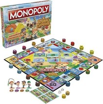 MONOPOLY Kids Animal Crossing Board Game to Play for 2-4 Players Ages 8 and Up - £20.35 GBP