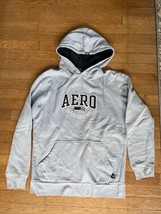 * Aero Aeropostale blue pullover hoodie size extra small xs teen boy unisex - £9.34 GBP