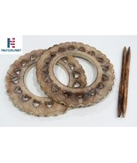 Rustic Wooden Curtain Tiebacks - $828.12 MXN