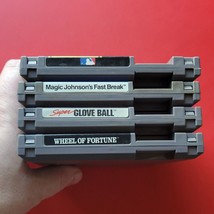 Super Glove Ball Magic Johnson BBall MLB Wheel Fortune Nintendo NES Lot 4 Games - £22.38 GBP