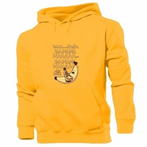 Banana Hey Jude Funny Print Sweatshirt Unisex Hoodies Graphic Hoody Hood... - $26.17