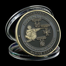 Commemorative Souvenir Coin,US Marine Corps, Expert Sharpshooter Marksman  - £7.86 GBP