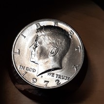Half ½ Dollar Kennedy Coin 1972 D Denver Mint 50C KM# A202b Nice - £2.34 GBP