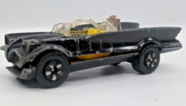 Playart Batmobile VTG Diecast Toy Car Batman HongKong Rough Condition No Figures - £11.49 GBP