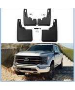 For 2021-2024 Ford F-150 F150 F150 Black Splash Guards Mud Flaps W/ Hard... - $918.61 MXN