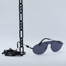 FENDI FE40072U-Y 01A Black/Dark Gray With Black Chain 57-17-140 Sunglasses Ne... - £238.49 GBP